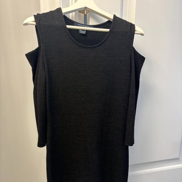 French Connection Black Bodycon Dress - Picture 1 of 5